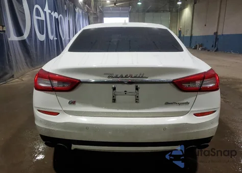 2016 Maserati Quattroporte S из США, поврежденный, VIN ZAM56RRA7G1186026